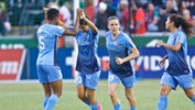 Sam Kerr netted twice over the weekend. Image: Sky Blue FC