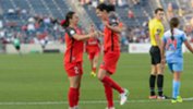 Hayley Raso netted for Portland over the weekend. Image: Portland Thorns.