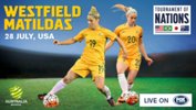 Australia's Tournament of Nations matches will be broadcast on Fox Sports.