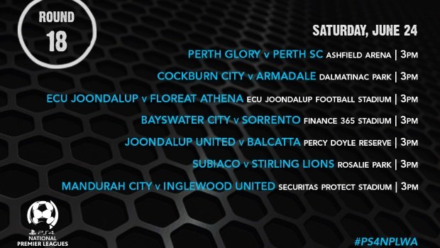PS4 NPL WA Round 18 Preview