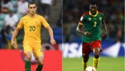 Socceroos v Cameroon.