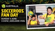 Come join in the action at the Caltex Socceroos' Fan Day at Adelaide Oval.
