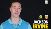 Caltex Socceroos star Jackson Irvine.