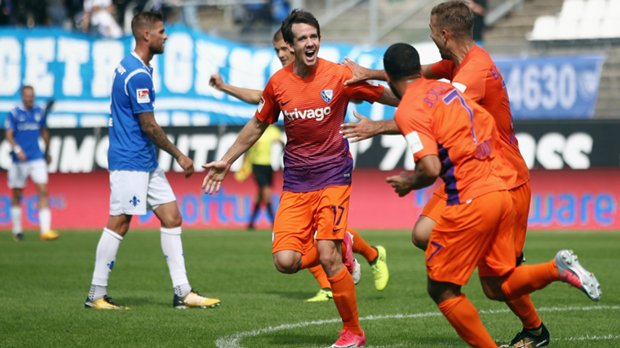 Robbie Kruse scored in a third straight game for Vfl Bochum overnight.