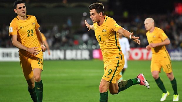 Ange Postecoglou praised the performance of Tomi Juric in Australia's win over Saudi Arabia