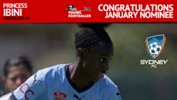 Sydney FC's young gun Princess Ibini.