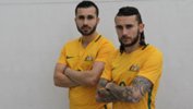 Futsalroos Shervin Adeli and Daniel Fogarty.