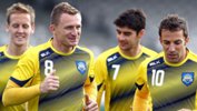 Berisha is confident he can strike a formidable partnership with Gui Finkler at Melbourne Victory this season.