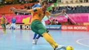 Fernando De Moraes in action during his playing days with the Futsalroos
