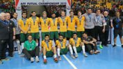 The Futsalroos squad at the 2015 AFF Futsal Championship. Image courtesy: Mark Seeto