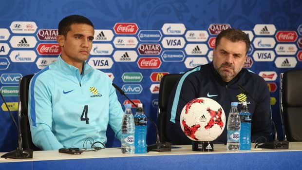 Ange Postecoglou has praised Tim Cahill ahead of his 100th Caltex Socceroos cap.