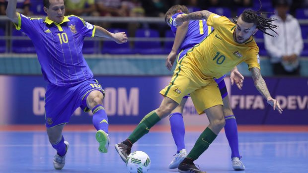 The Futsalroos went down 3-1 to Ukraine at the FIFA Futsal World Cup in Colombia.