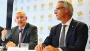 FFA Chairman Steven Lowy and CEO David Gallop.