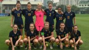 The Mini Matildas starting XI against Iraq in Hanoi.