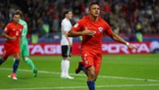 Alexis Sanchez became Chile's record goalscorer in his side's 1-1 draw with Germany.