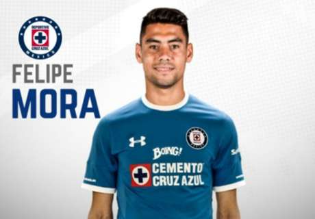 Cruz Azul oficializó el fichaje de Mora