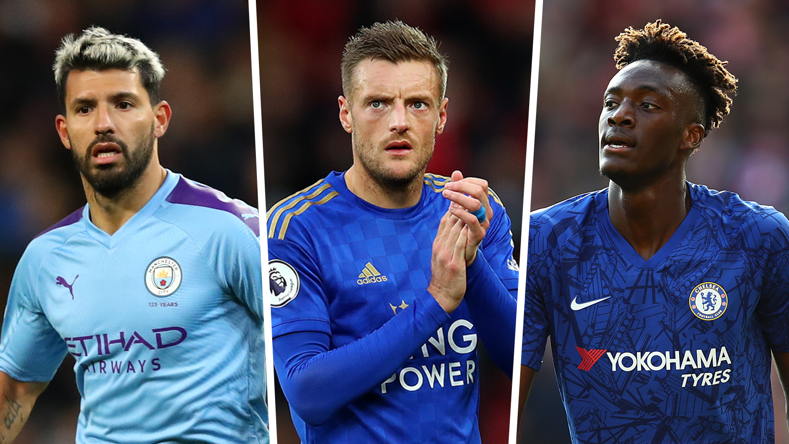 Premier League top scorers 2019-20: Vardy, Aguero & Abraham lead the race