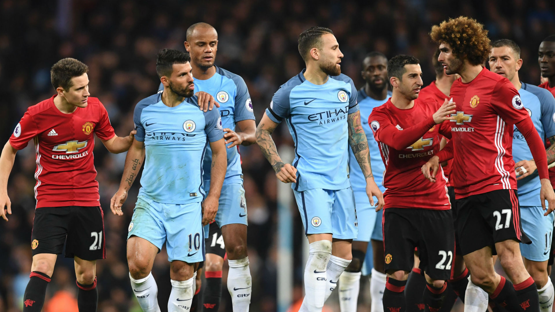 Image result for manchester united vs manchester city