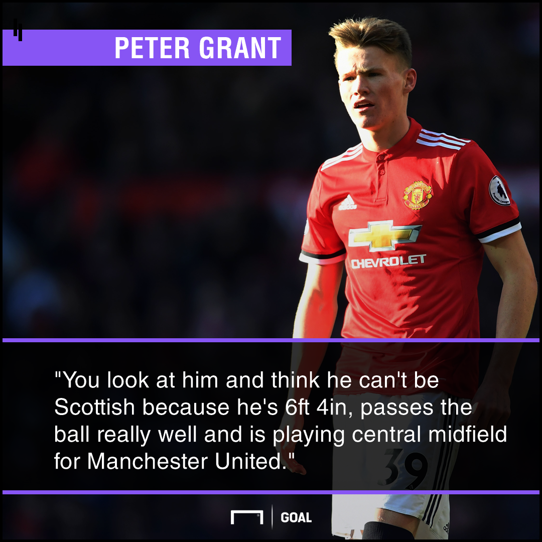 doubted,suspected mctominay saw scottish heritage doubted as he was "6ft 4in