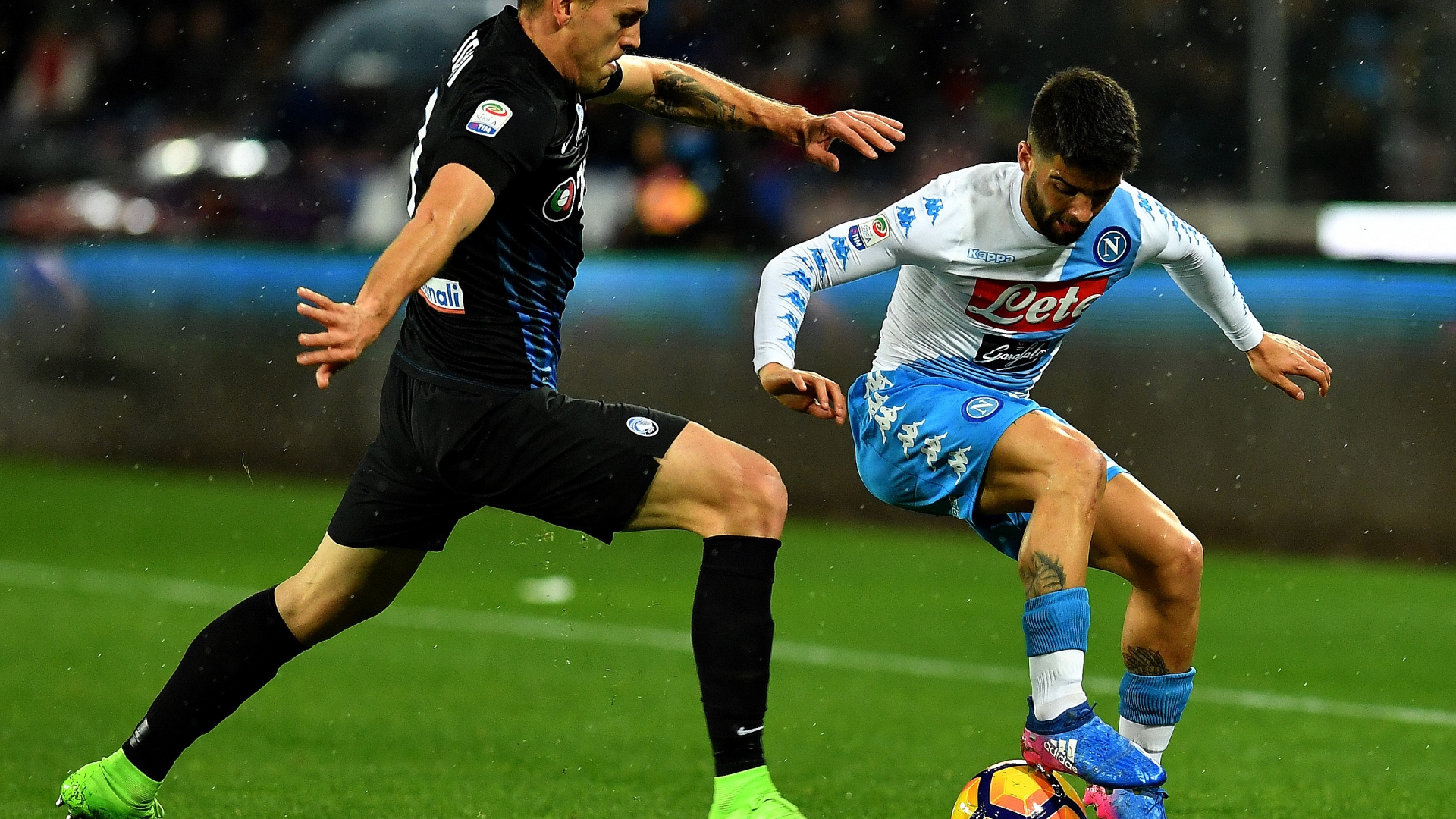 Toloi Lorenzo Insigne Napoli Atalanta