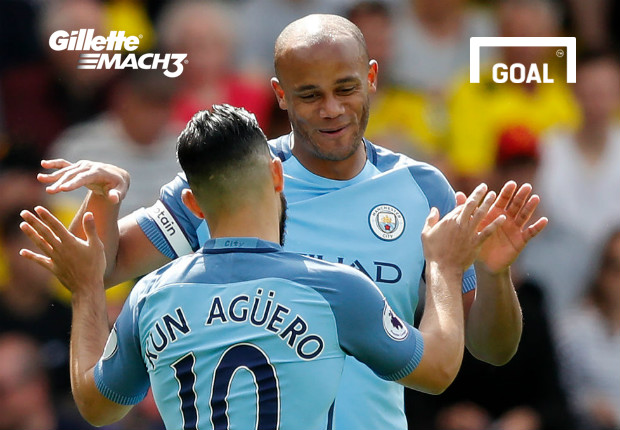 Manchester City romp to win at Watford to ensure third place