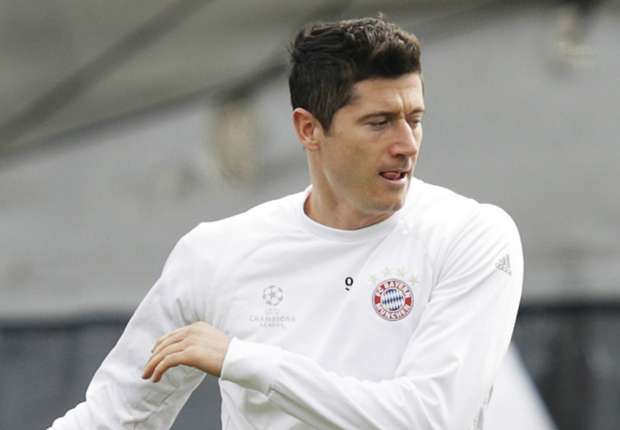 Lewandowski returns to Bayern training before Real Madrid showdown
