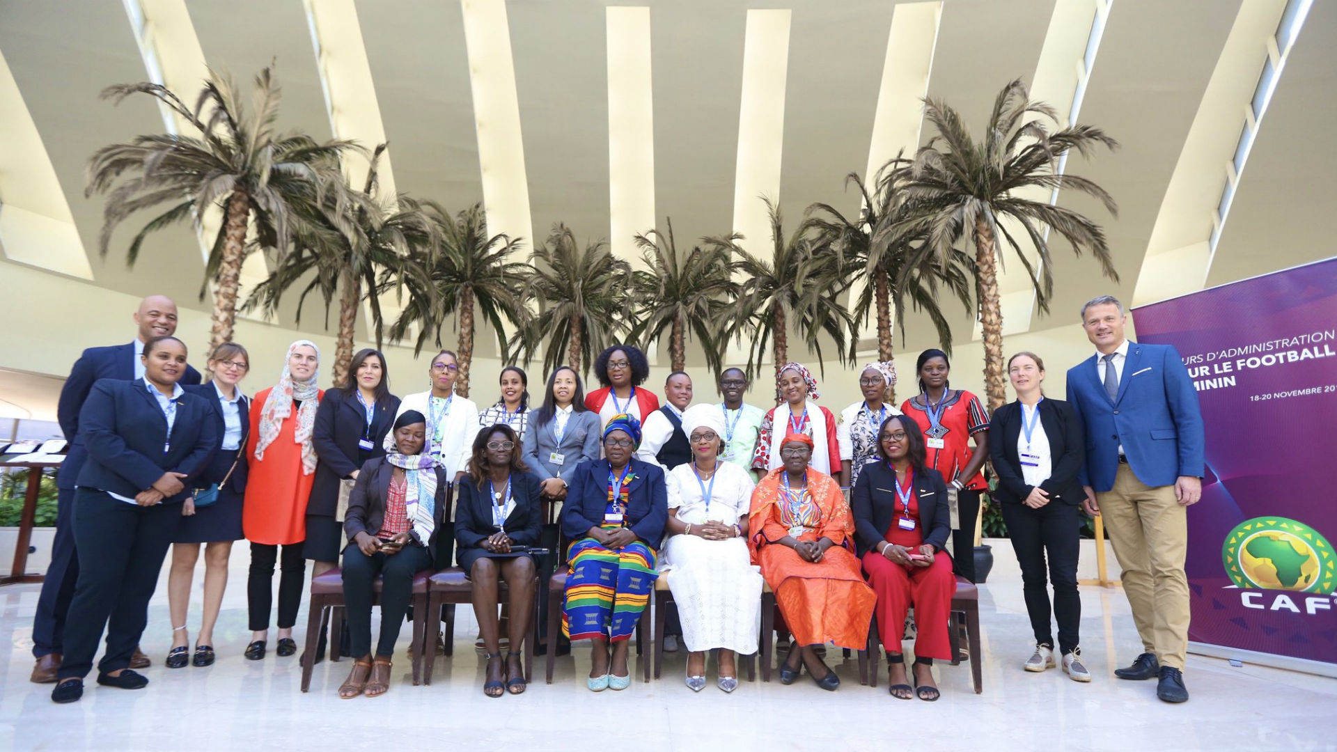 Caf holds refresher course for African women's administrators in Cairo