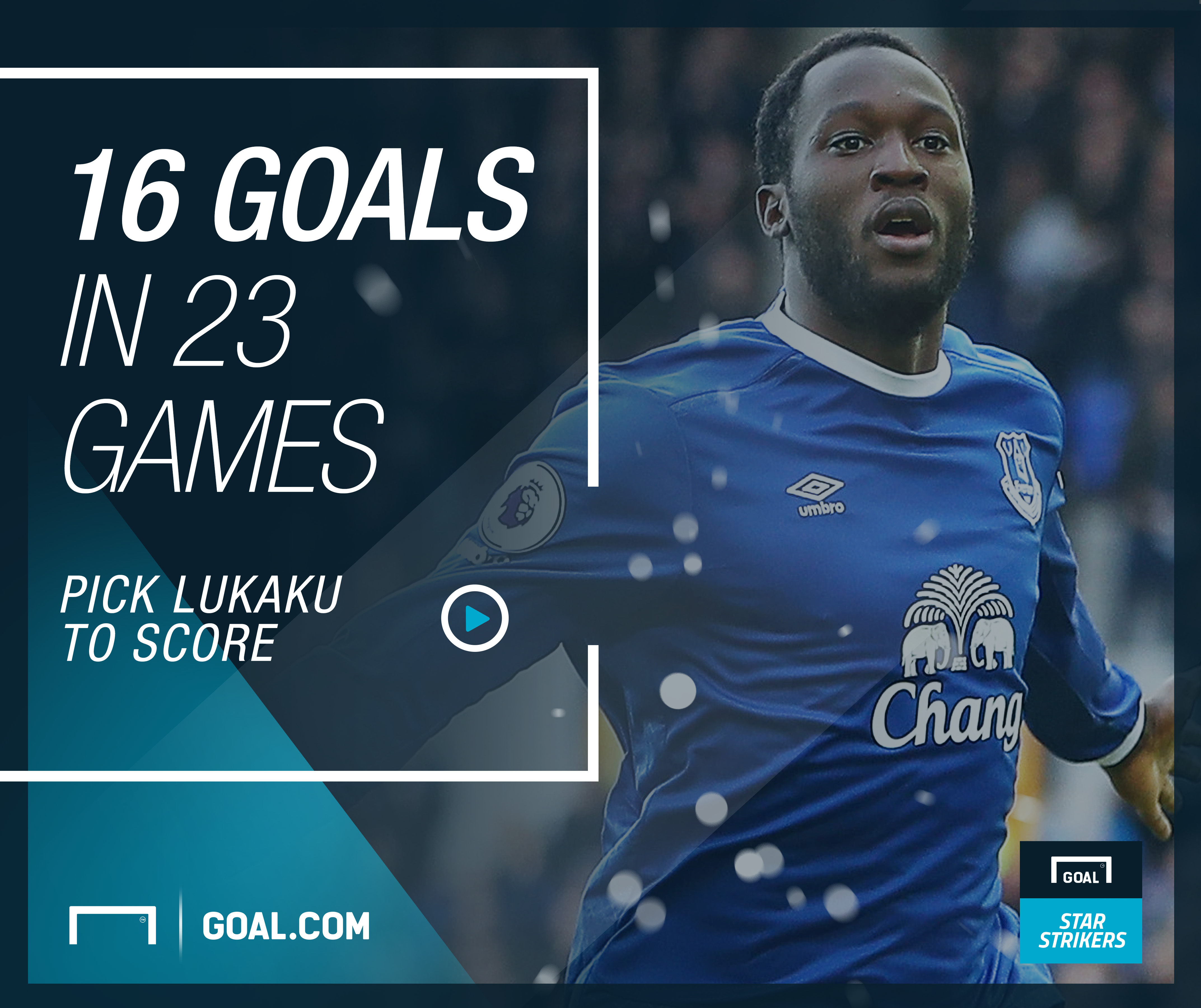 Pick Lukaku in Goal Star Strikers