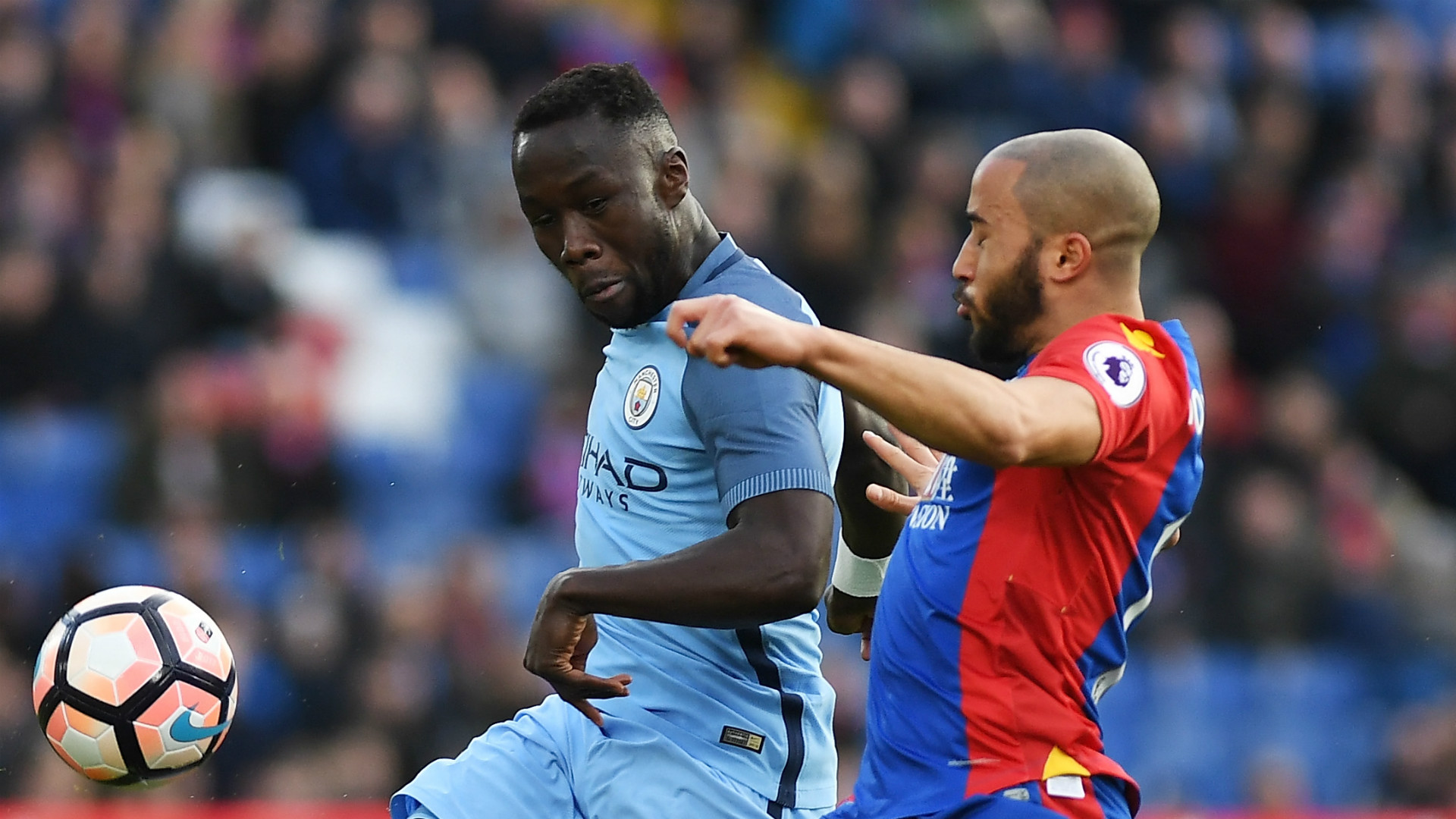 HD Bacary Sagna Manchester City Andros Townsend Crystal Palace