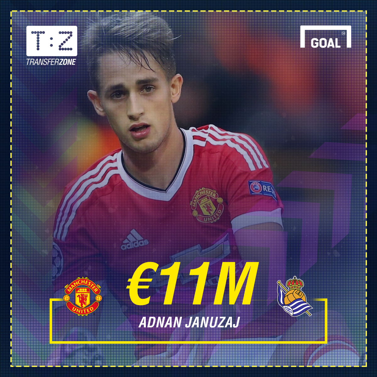 Adnan Januzaj Tinggalkan Manchester United Goalcom