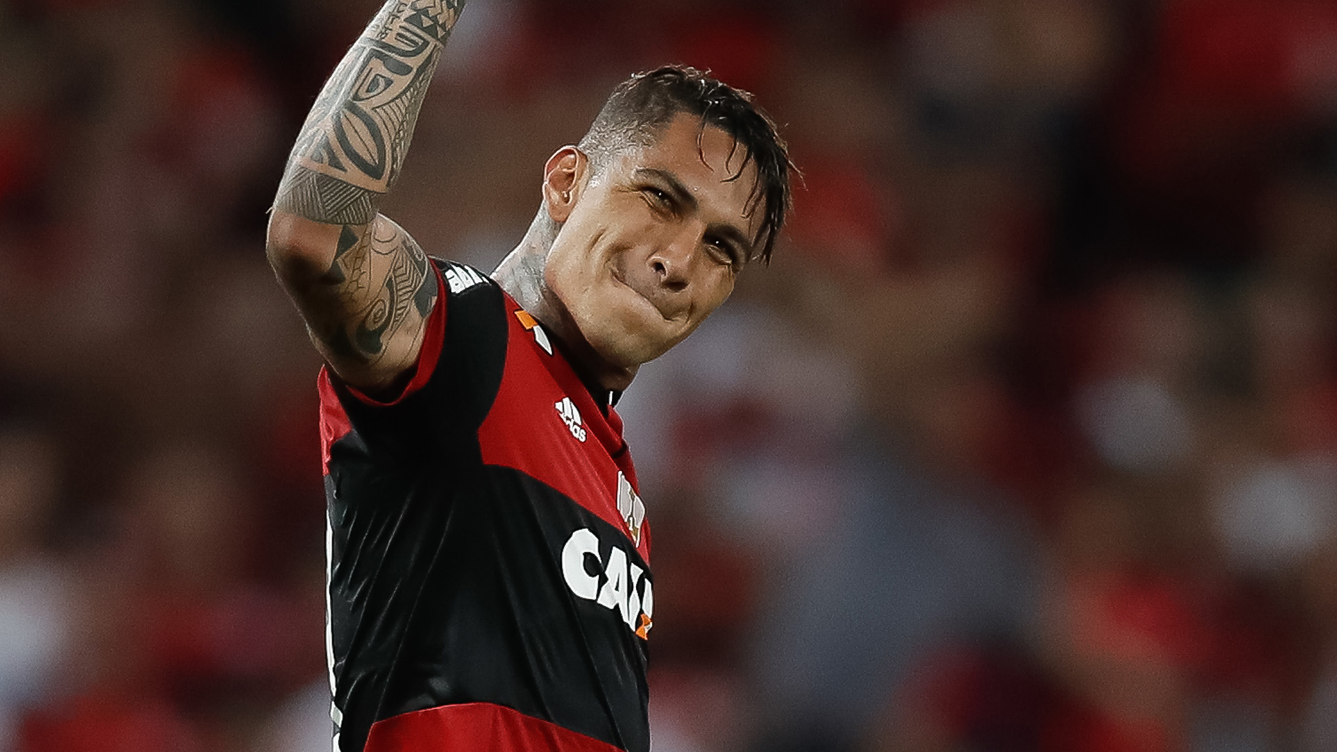 Paolo Guerrero Flamengo Universidad Catolica Libertadores 04052017