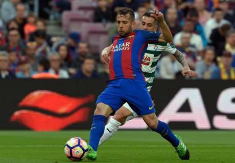Barcelone, Jordi Alba tacle Luis Enrique