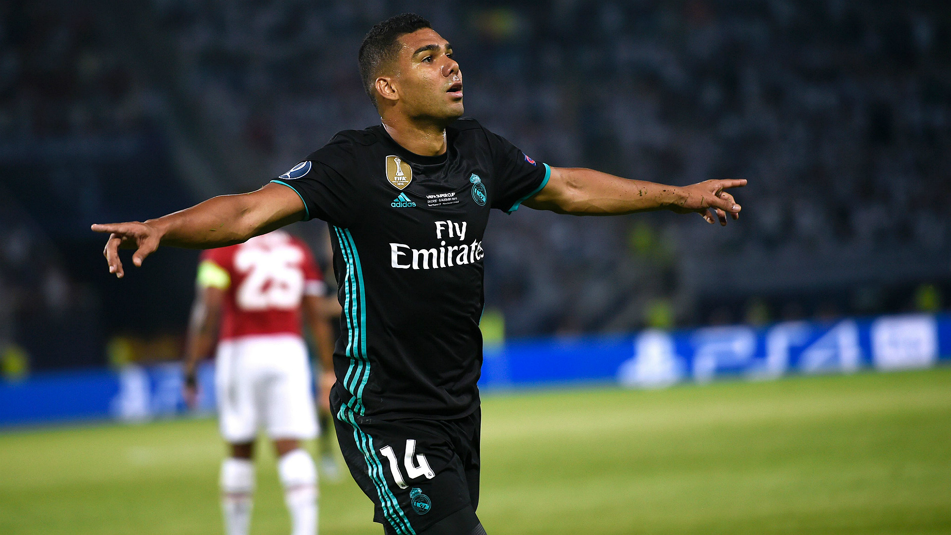 Casemiro Real Madrid Manchester United UEFA Supercup