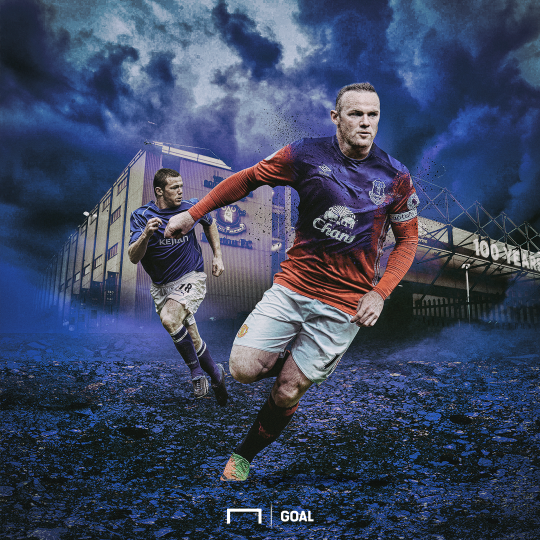 Wayne Rooney Everton GFX