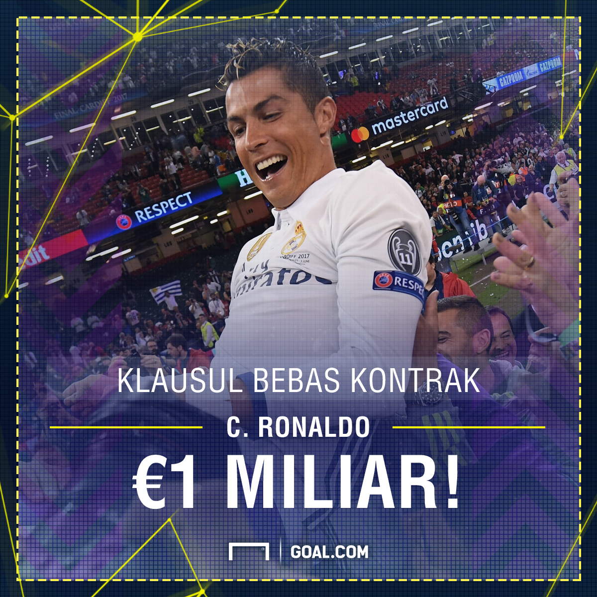 GFXID - Klausul Bebas Kontrak Cristiano Ronaldo