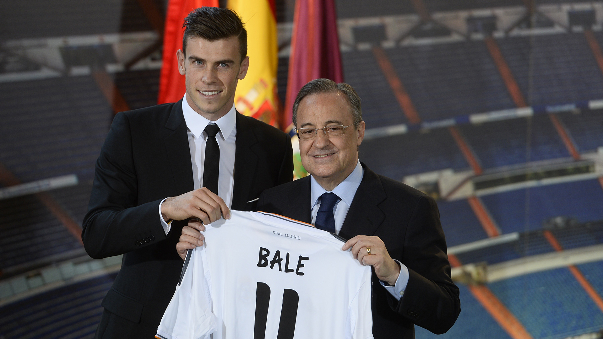 Gareth Bale Perez Real Madrid