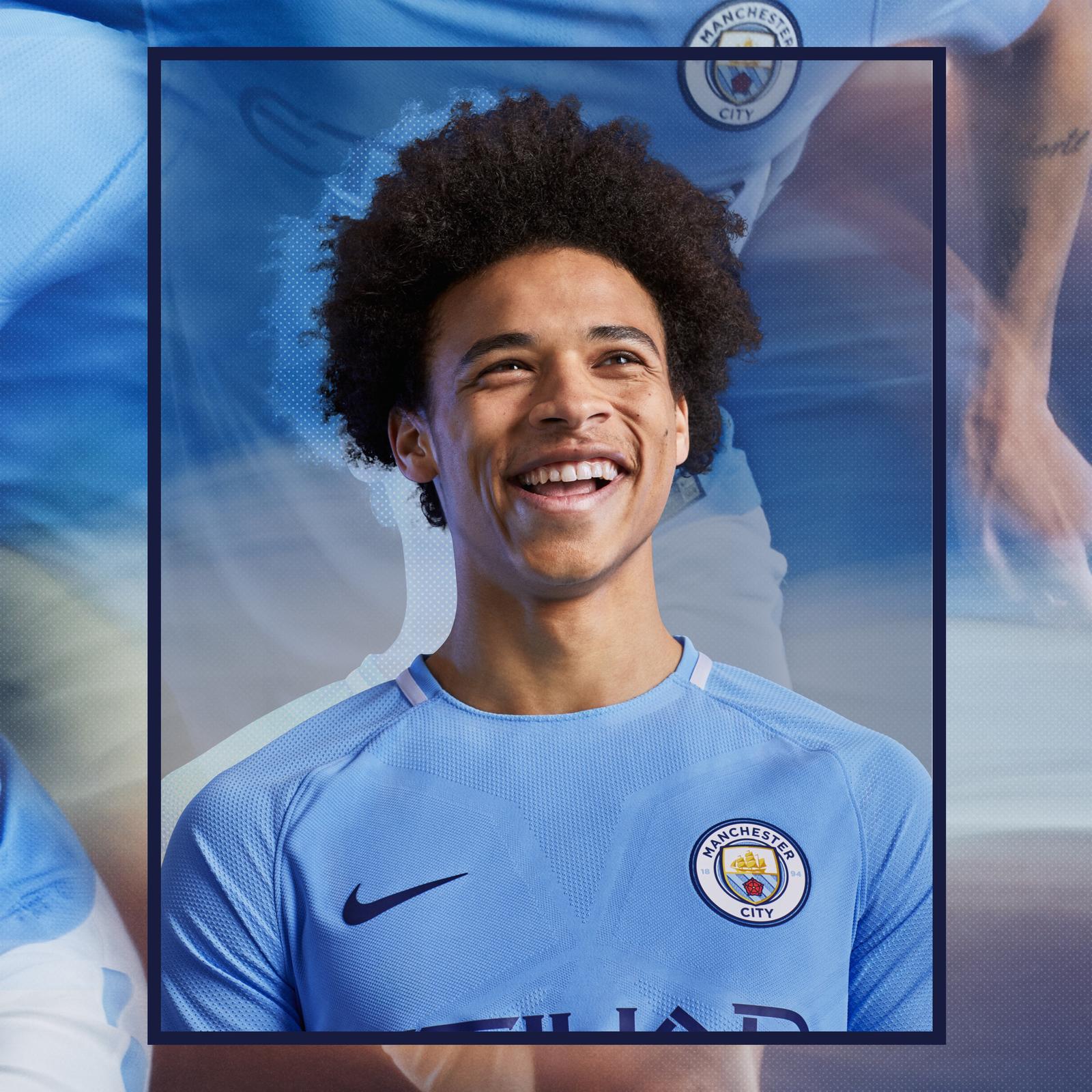 Man City 2017 18 Kit Manchester City Unveil New Jersey For 2017