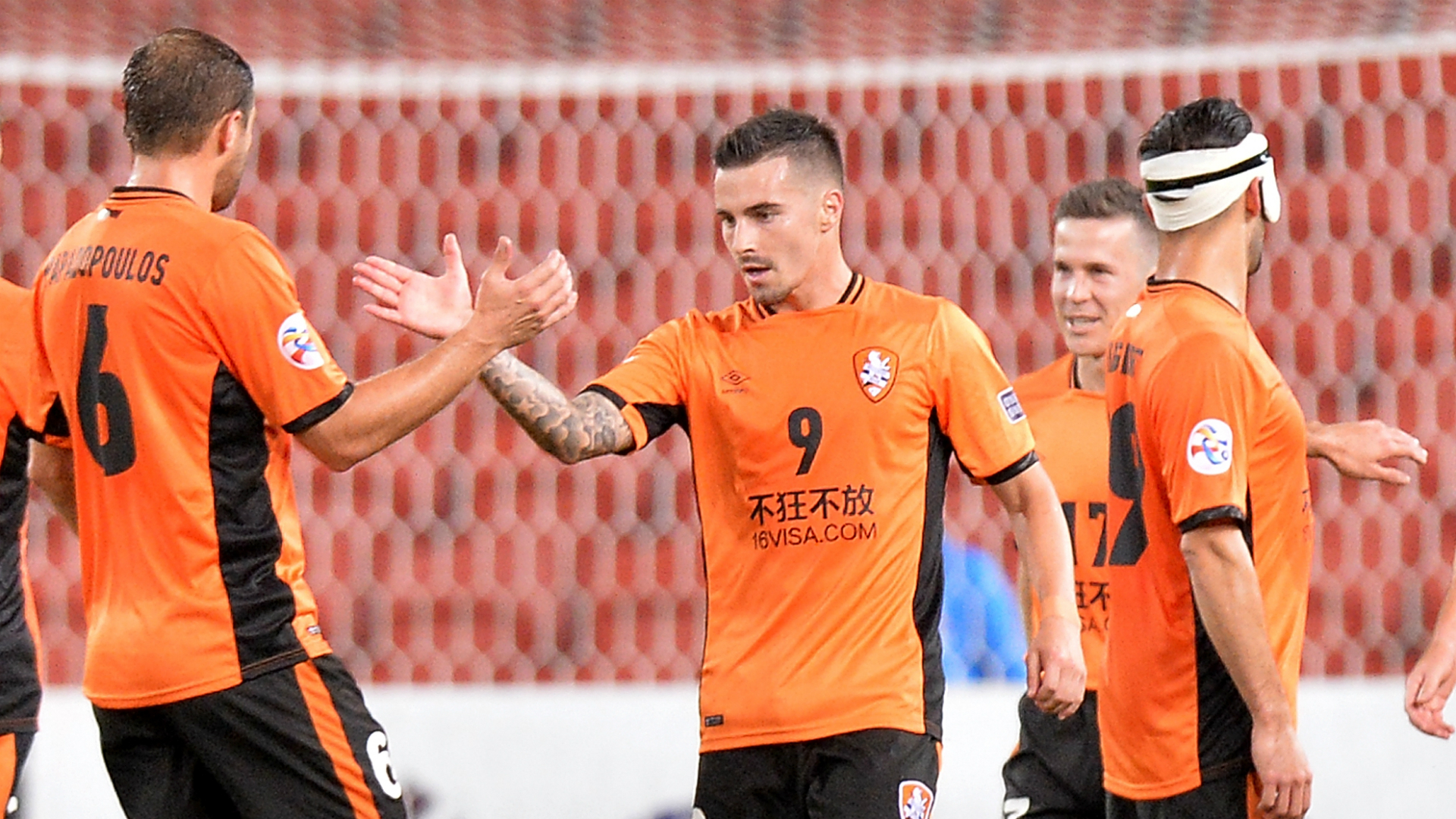 Jamie Maclaren Brisbane Roar v Ulsan AFC Champions League 10052017