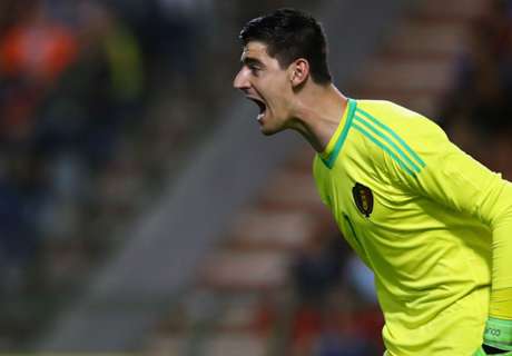 Thibaut Courtois Lakoni Penampilan Ke-50 Bersama Belgia