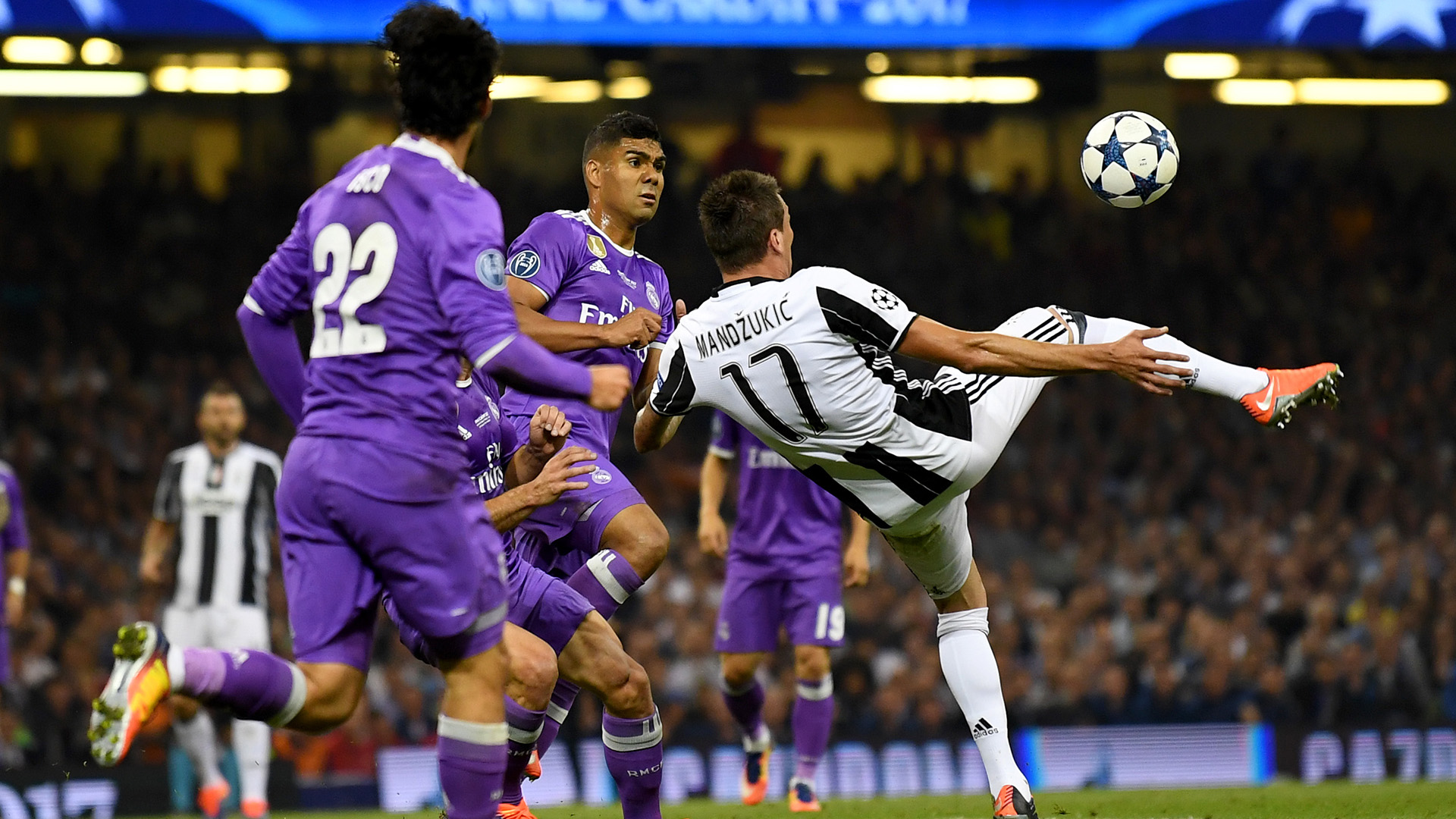 Afbeeldingsresultaat voor juventus real madrid 1-4 mandzukic