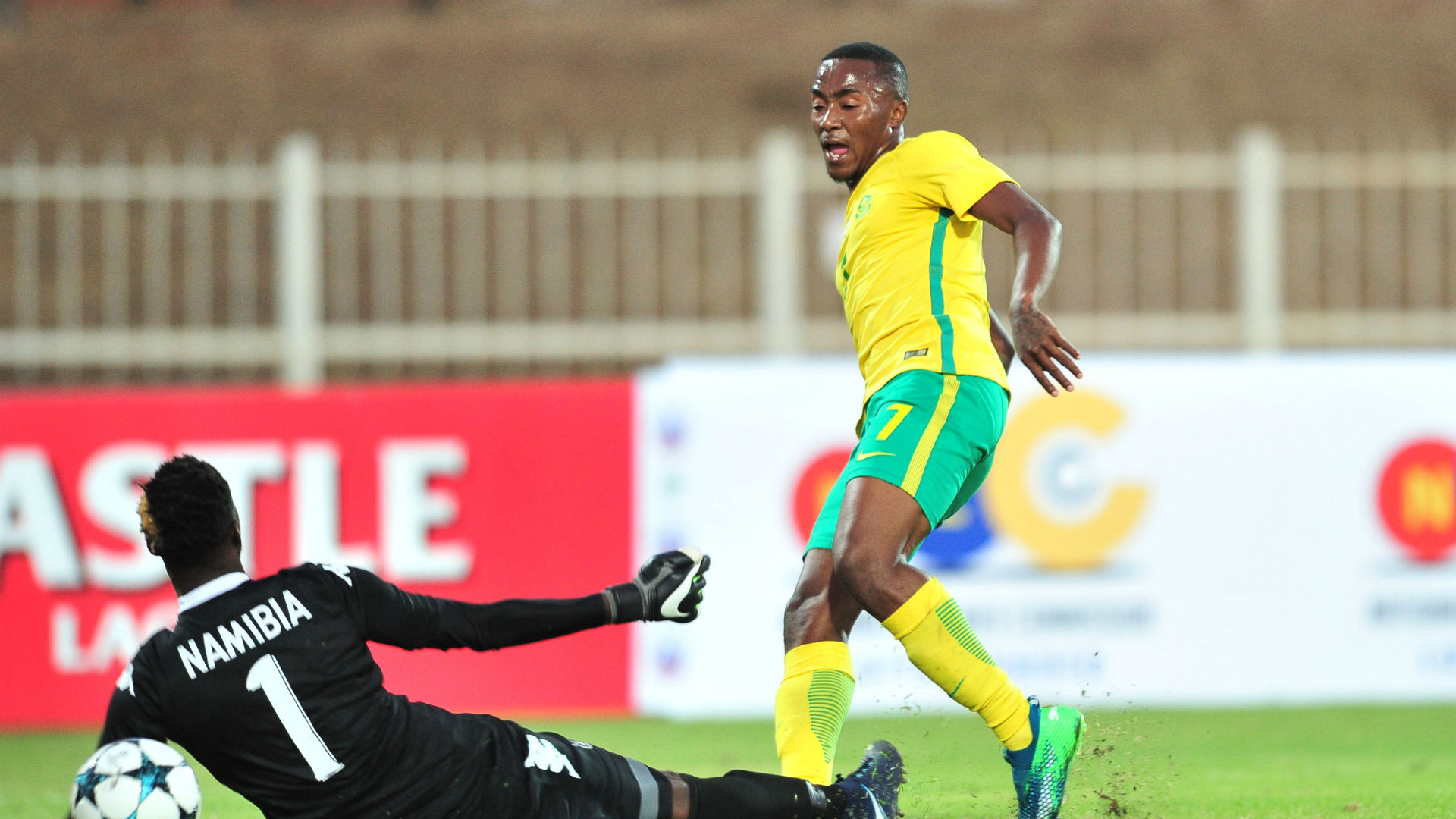 Namibia 1-4 South Africa: Bafana Bafana thump Brave Warriors to reach Plate fina...