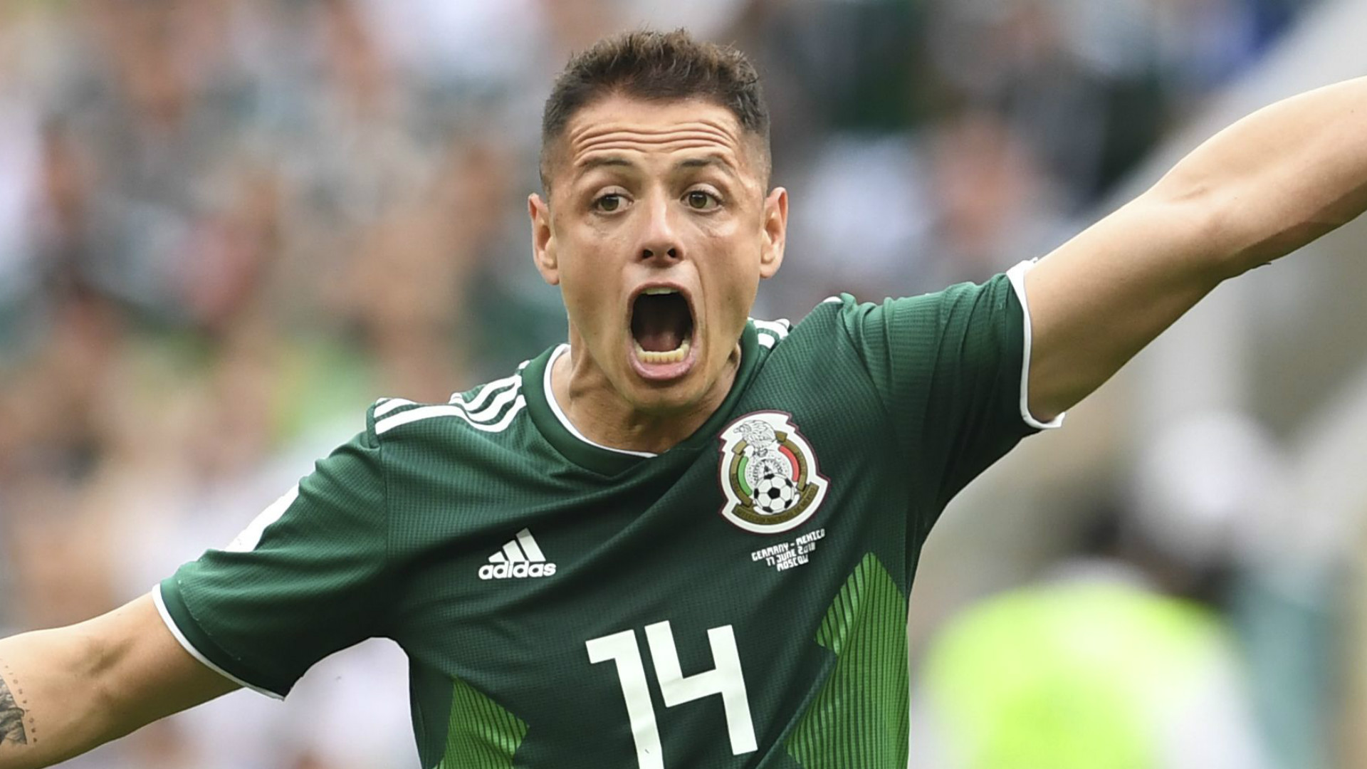 javier hernandez chicharito mexico 2018