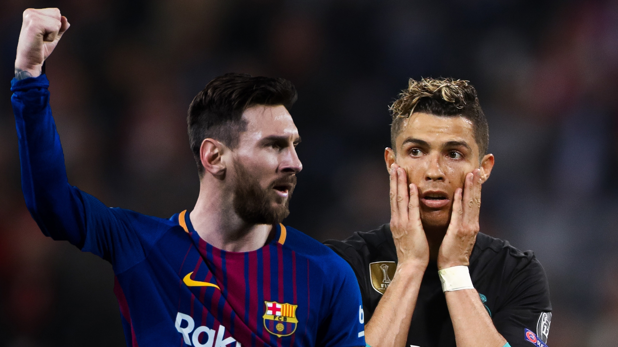 Czy Messi I Ronaldo Sie Lubią Messi and Ronaldo come together to make up the combined Clasico XI
