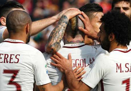 Roma weer tweede na zege op Crotone