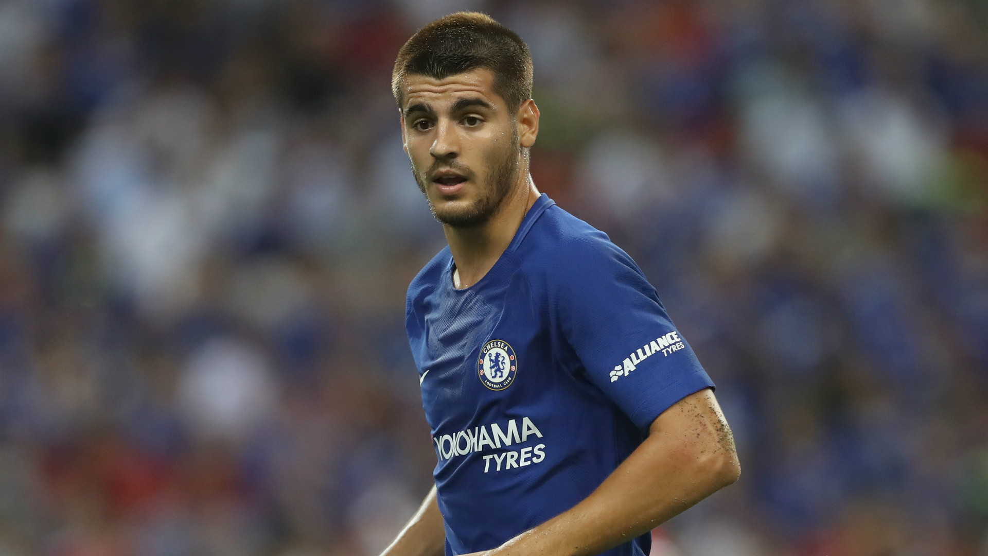 Alvaro Morata Chelsea 2017