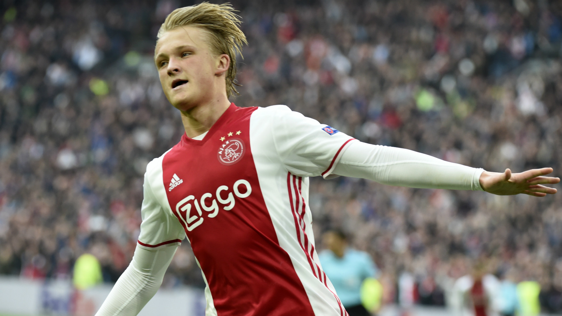 Image result for kasper dolberg Europa League 2017