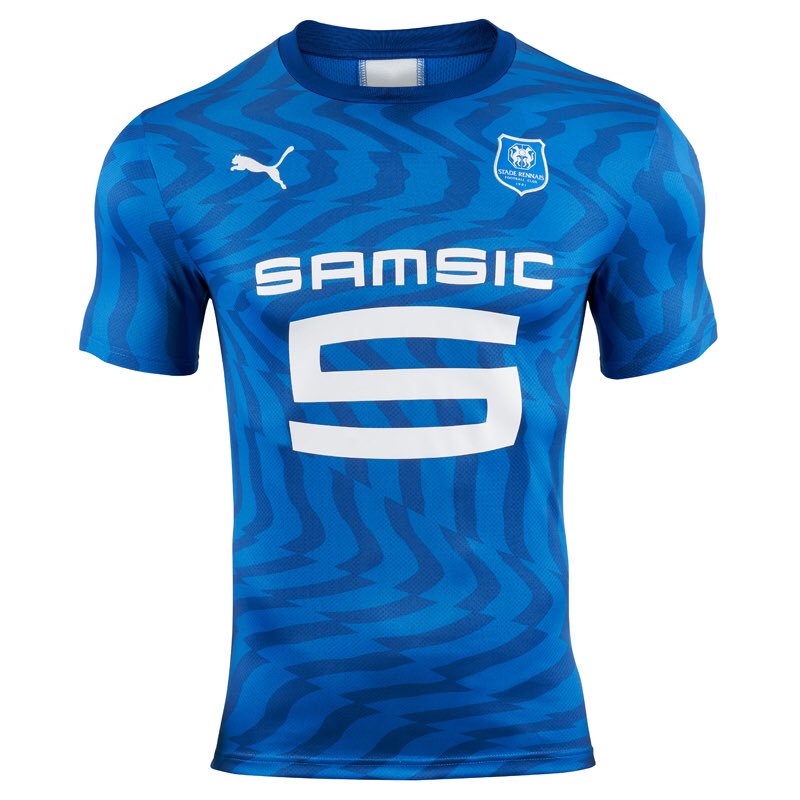 Ligue 1 - Le Stade Rennais dévoile un nouveau maillot extérieur tout bleu
