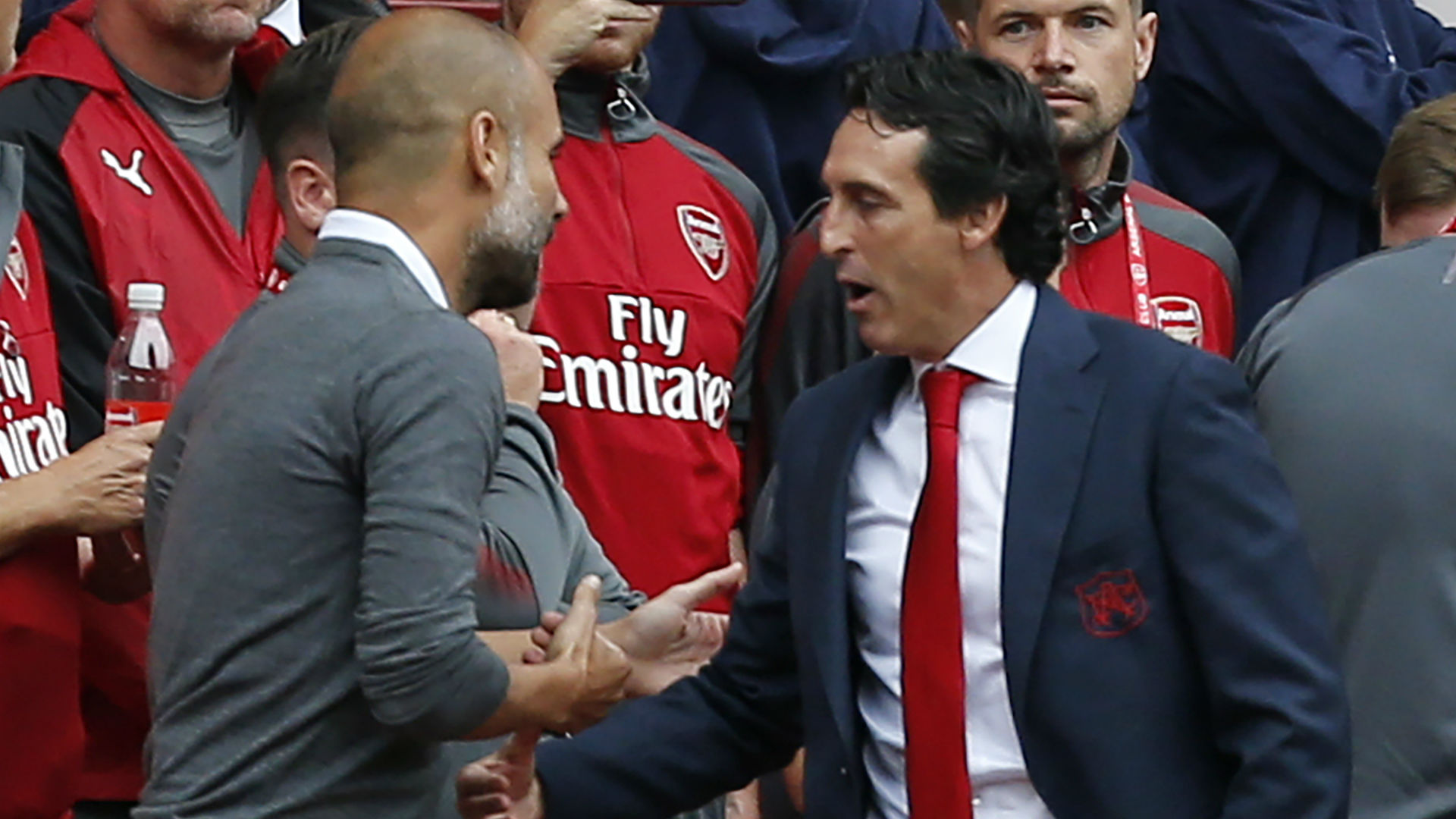 Arsenal sacked Emery for poor results not lack of English - Guardiola