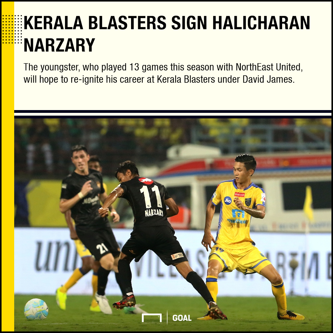 isl 2017-18: kerala blasters sign halicharan narzary