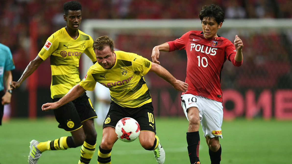 Mario Götze volvió a jugar en Borussia Dortmund